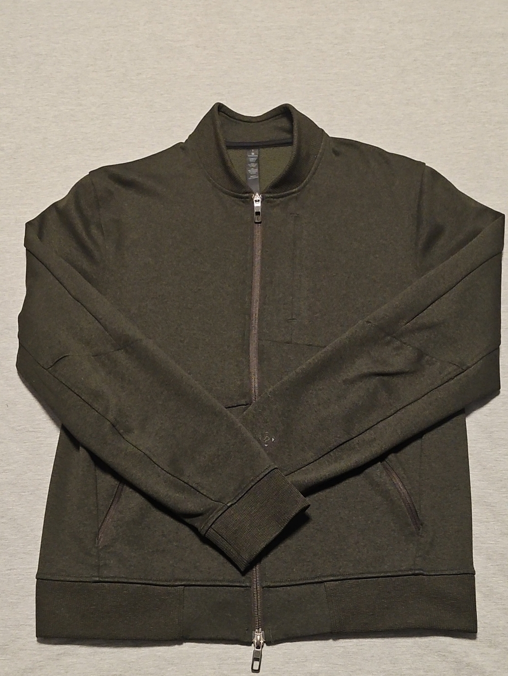lululemon athletica Olive Zip-Up Sweater Jacket